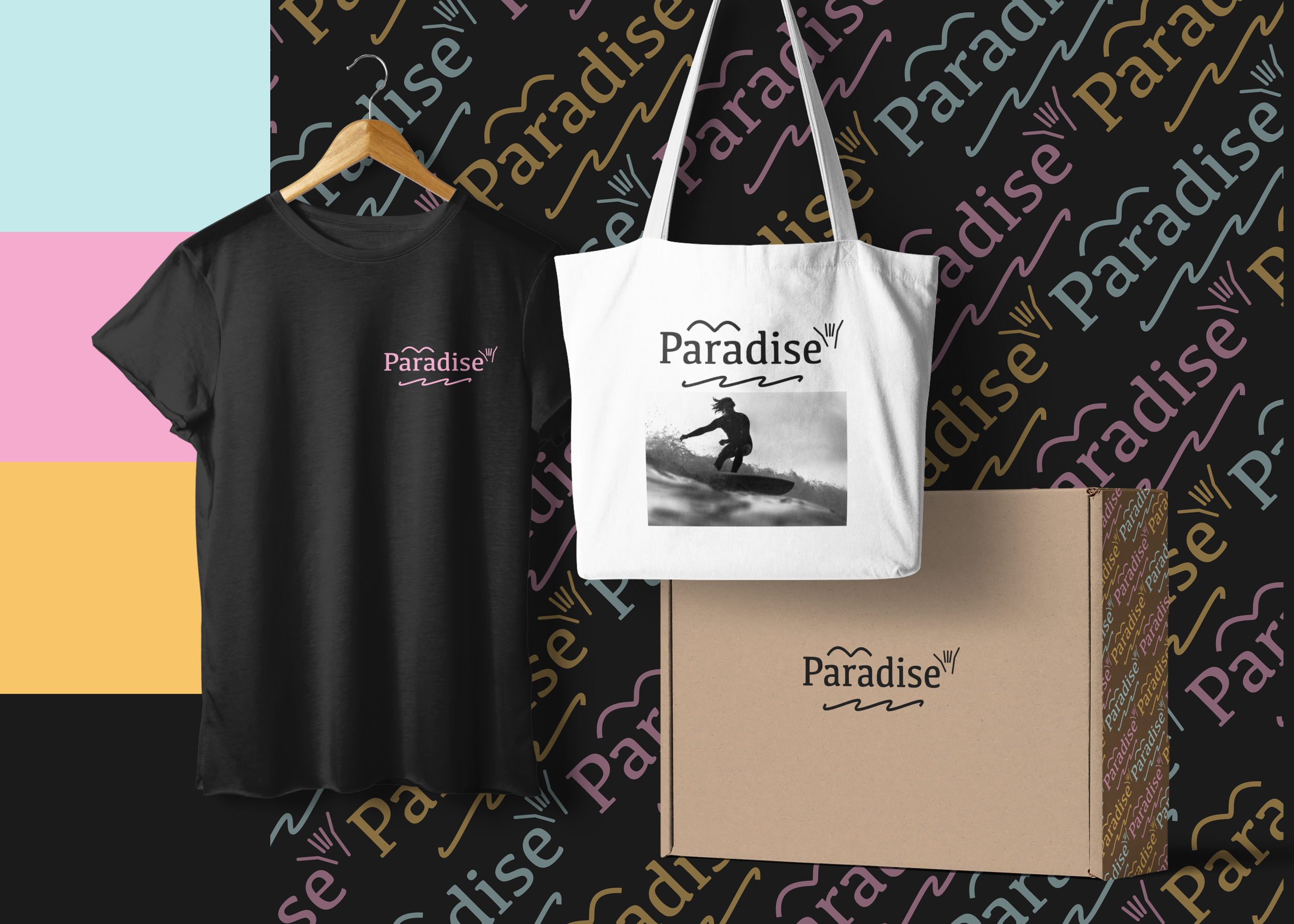 Paradise Surf Shop - brand design — Lucy Basinska